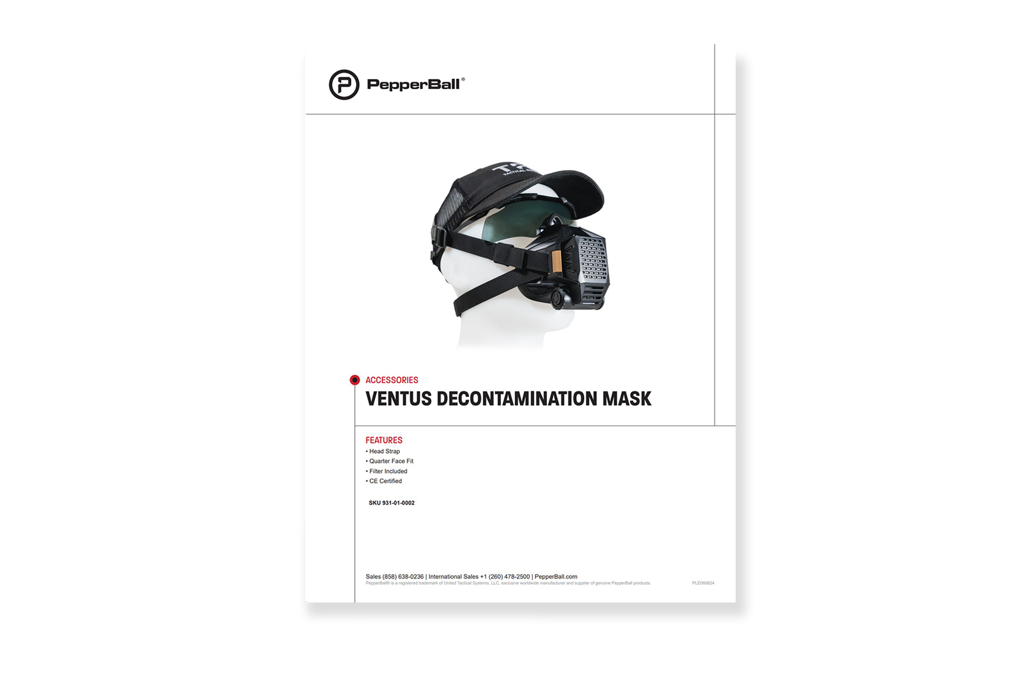 Ventus Decontamination Mask