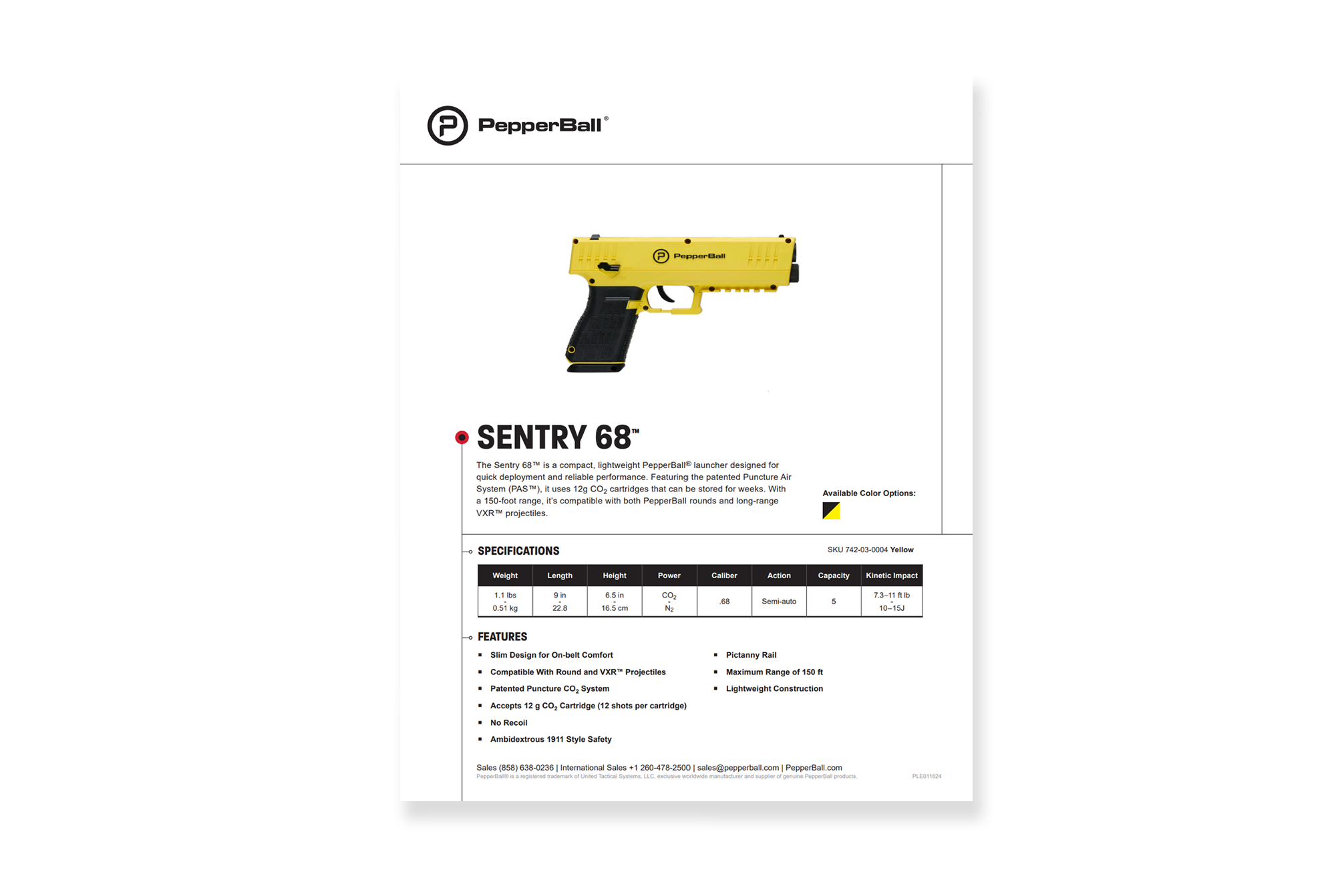 Sentry 68™