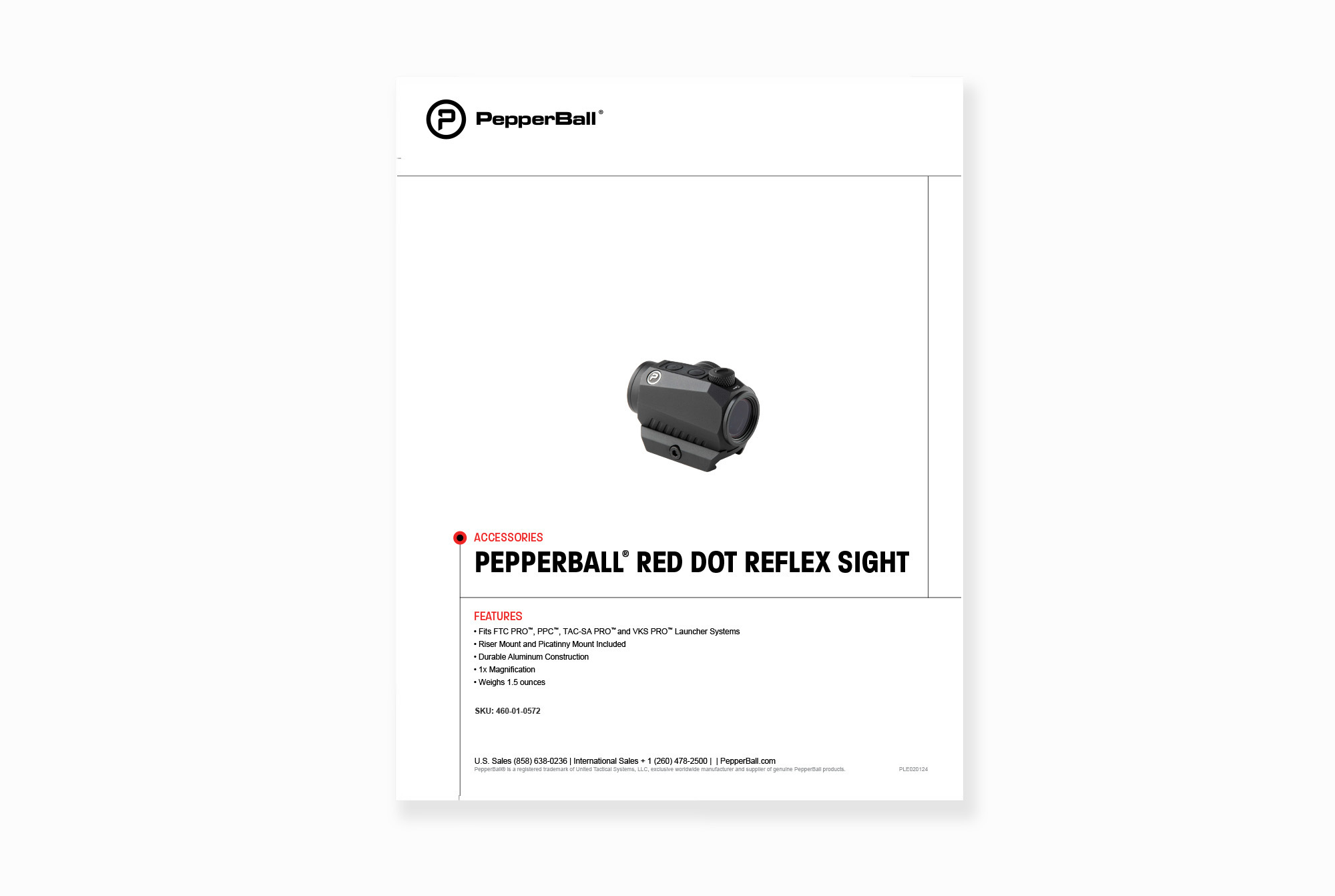 Red Dot Reflex Sight