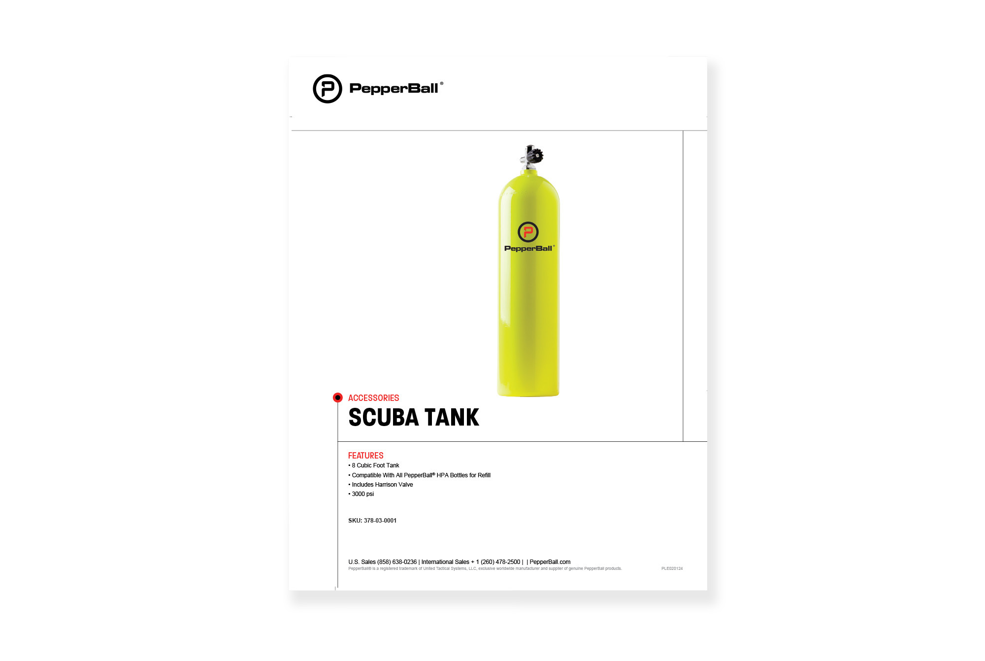 SCUBA Tank