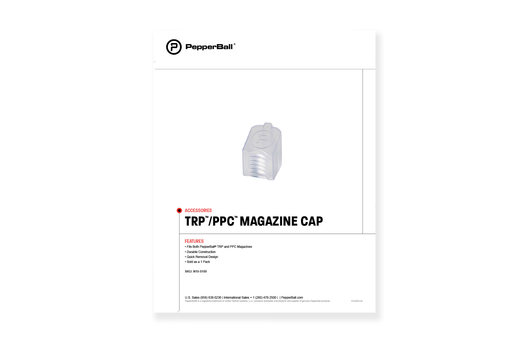 TRP/PPC Magazine Cap
