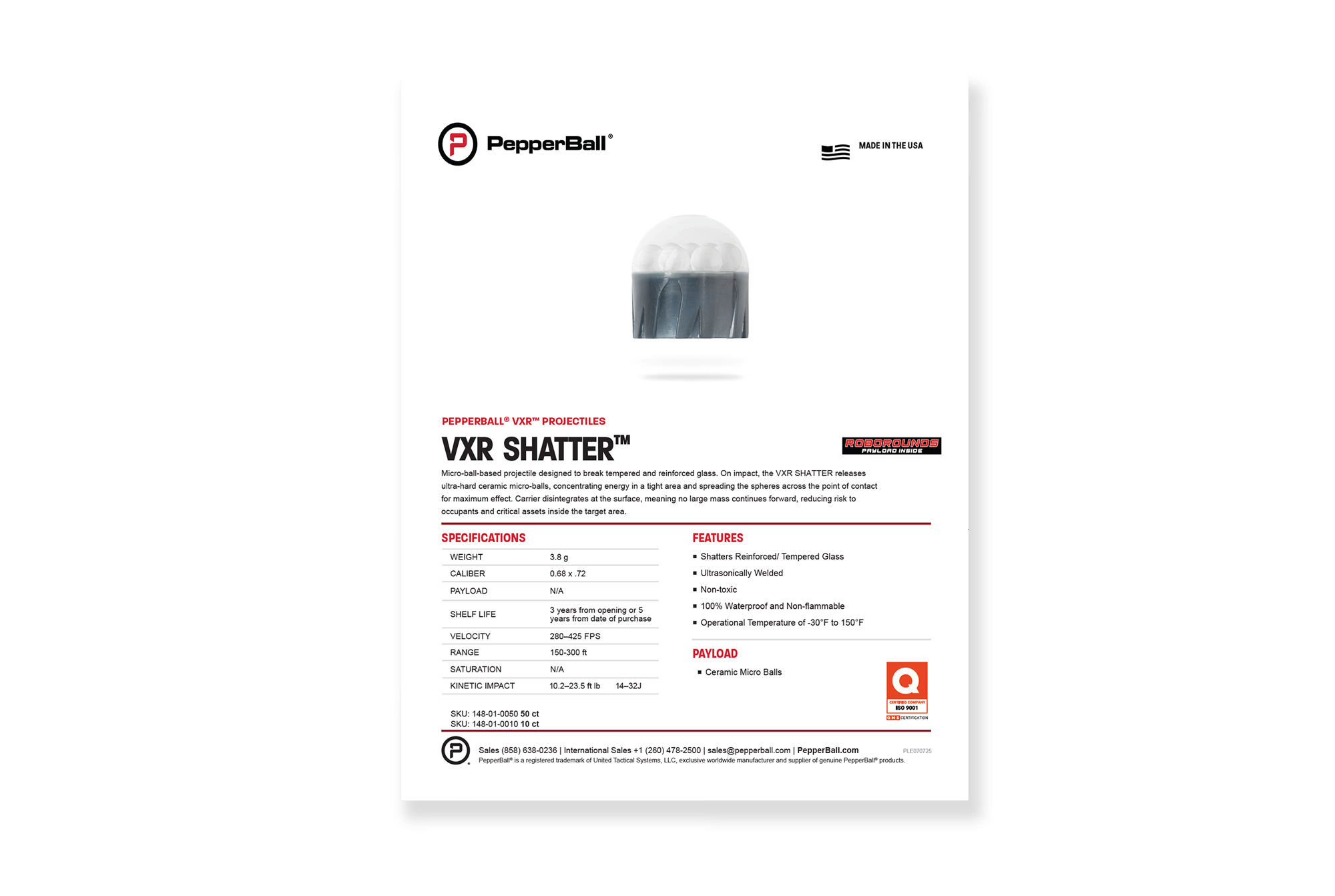 VXR™ SHATTER™