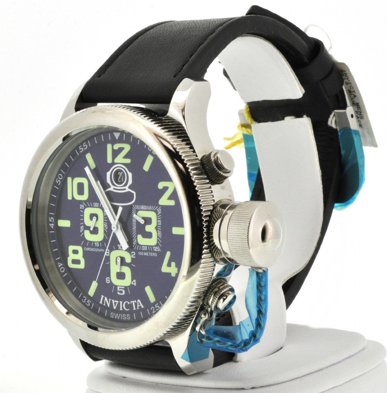 Invicta Men's Blue Faced Watch Shin Brothers Jewelers