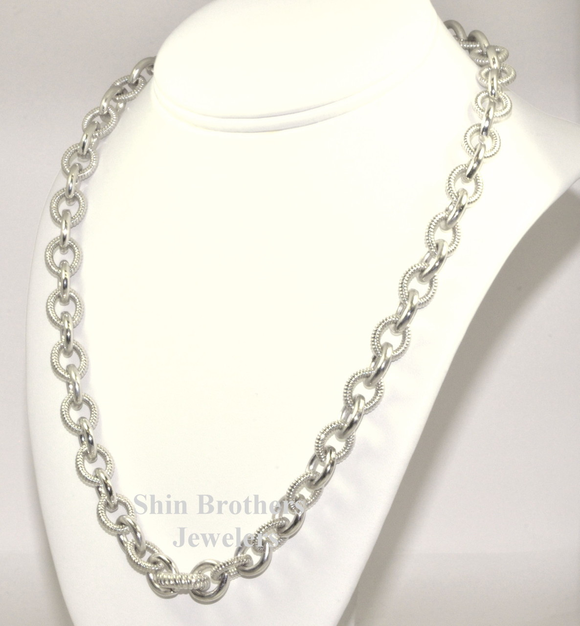 Sterling Silver Fancy 20