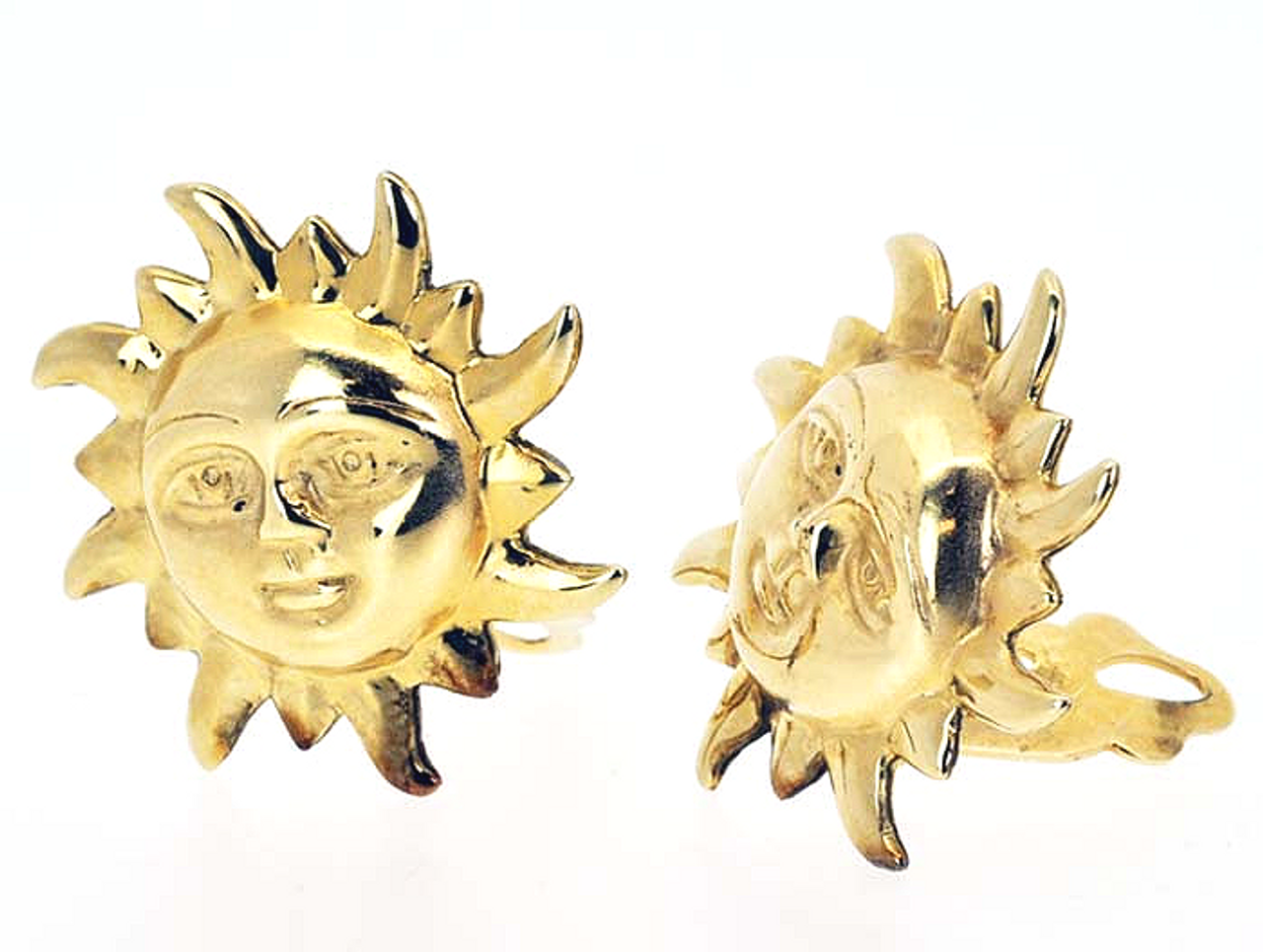 ピアス LESS IS MORE 14k gold cut one touch earrings Amazon.com: Risamil Gold Earrings for Women Trendy Dainty