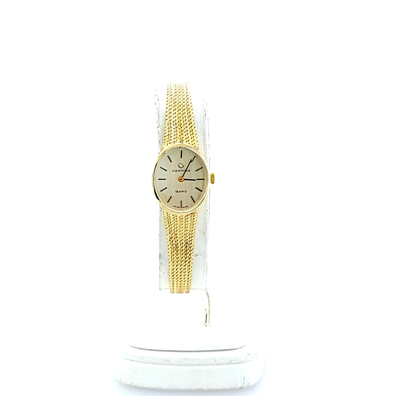 Preowned 18K Yellow Gold Ladies' Certina Watch | Shin Brothers