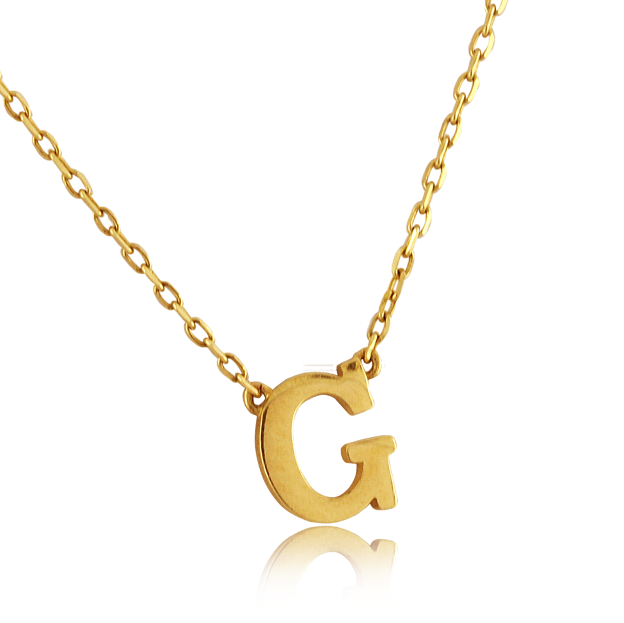 yuge Girls Initial Necklace Gold 26 Letters Pendant Necklace Pendant Copper  Jewelry Personal Necklace G : Amazon.co.uk: Fashion