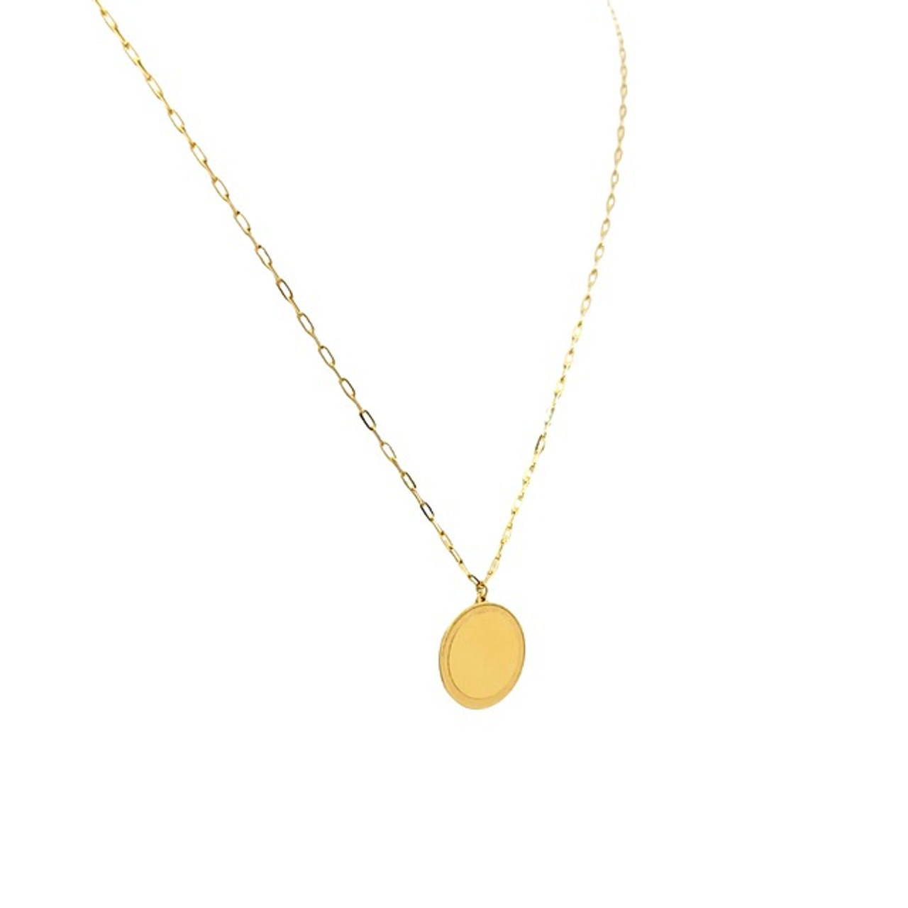 本日値下げ　AMERI SCREW CIRCLE NECKLACE ゴールド Ameri（アメリ）の「SCREW CIRCLE NECKLACE（ネックレス）」 - WEAR