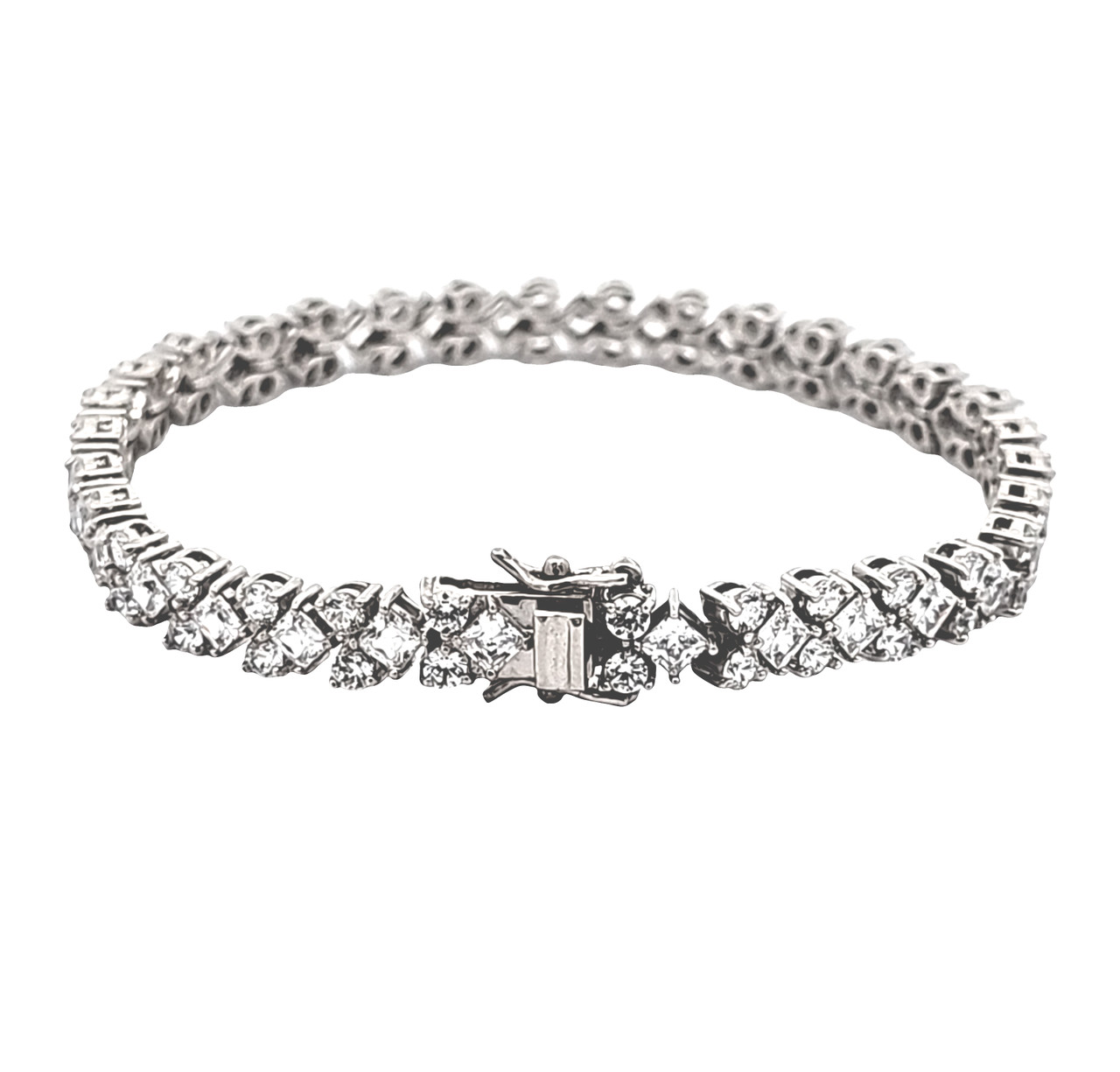 cheyenne バングル Silver CZ Tennis Bracelet 82011126 | Shin Brothers