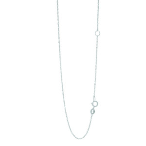 18 Lock Necklace in 14k Yellow Gold (1.1 mm)