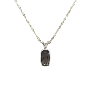 Gemstone Necklace Online PA, White Gold Gemstone Necklace NYC 