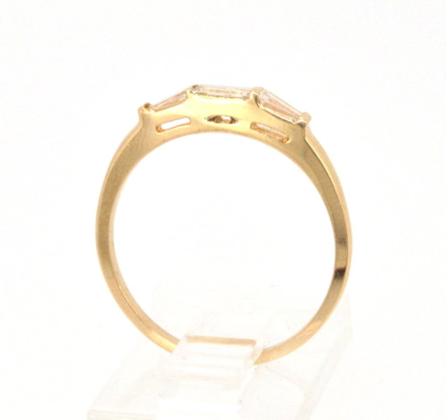 14K Yellow Gold Diamond Baguette Matching Ring 11001386 | Shin Brothers* 14K Yellow Gold Diamond Baguette Matching Ring 11001386 | Shin Brothers*