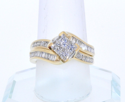 14K Yellow Gold 1.54 carat total weight Diamond Ring 11003958 | Shin Brothers* 14K Yellow Gold 1.54 carat total weight Diamond Ring 11003958 | Shin Brothers*