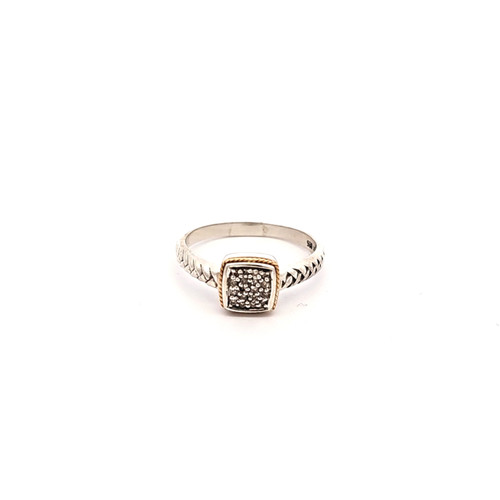 Sterling Silver Diamond Ring 81010965 | Shin Brothers Sterling Silver Diamond Ring 81010965 | Shin Brothers