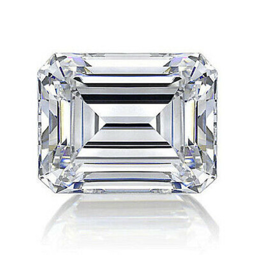 Emerald Cut Lab Grown Diamond Loose F VS1 IGI Certified Polished CVD 1.77 Carat