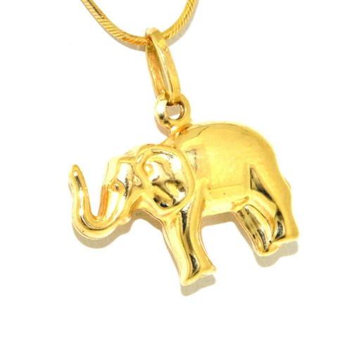 14K Yellow Gold Elephant Charm 50001788 | Shin Brothers* 14K Yellow Gold Elephant Charm 50001788 | Shin Brothers*