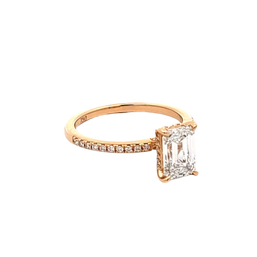 18K Yellow Gold 1.51ct Lab-Created Diamond | Shin Brothers Jewelers Inc. 18K Yellow Gold 1.51ct Lab-Created Diamond | Shin Brothers Jewelers Inc.