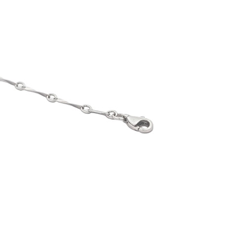 14K White Gold 7.25" Fancy Bracelet 21001532 | Shin Brothers** 14K White Gold 7.25" Fancy Bracelet 21001532 | Shin Brothers**