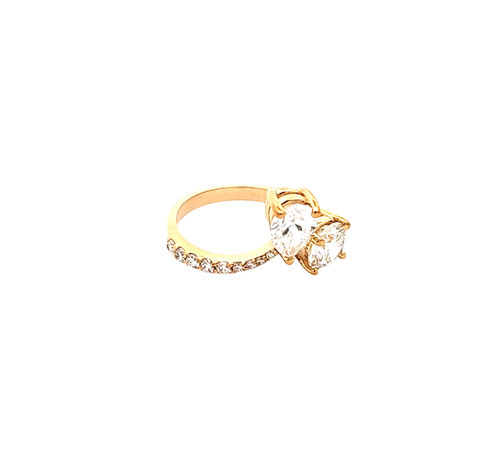 14K Yellow Gold Lab Grown Diamond Ring 11410017 | Shin Brothers 14K Yellow Gold Lab Grown Diamond Ring 11410017 | Shin Brothers