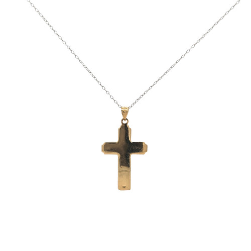 14K Yellow Gold Cross Crucifix Charm 50004409 | Shin Brothers 14K Yellow Gold Cross Crucifix Charm 50004409 | Shin Brothers