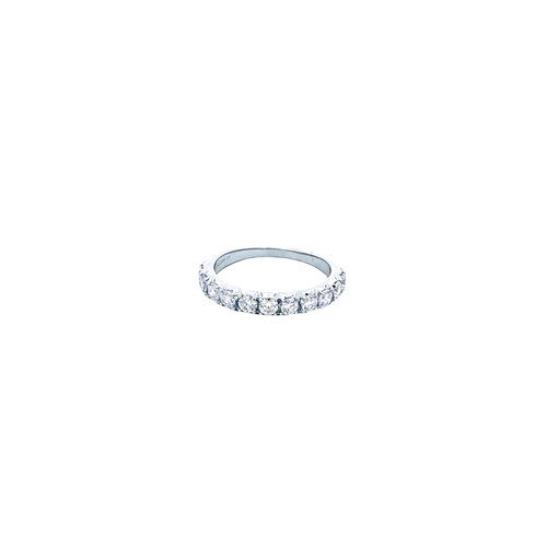 14K White Gold Diamond Wedding Band 11007469 By Shin Brothers