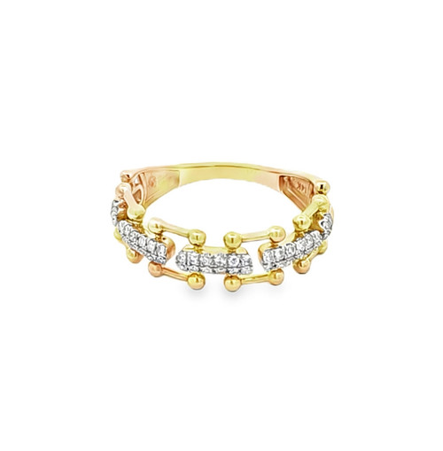 14K Yellow Gold .24 CT Diamond Band 11007474 | Shin Brothers** 14K Yellow Gold .24 CT Diamond Band 11007474 | Shin Brothers**