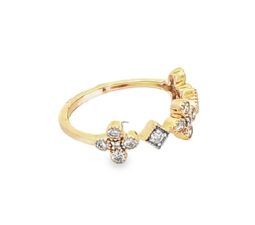 14K Yellow Gold .41 CT Diamond Band 11007471 | Shin Brothers** 14K Yellow Gold .41 CT Diamond Band 11007471 | Shin Brothers**