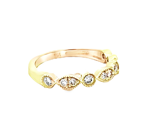 14K Yellow Gold .48 CT Diamond Band 11007476 | Shin Brothers**