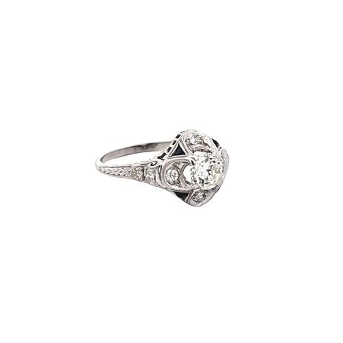 Platinum Round Diamond Ring 11007477 | Shin Brothers