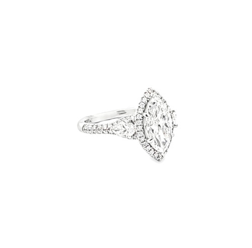 14K White Gold Diamond Ring 11410030 | Shin Brothers