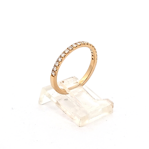 14K Yellow Gold Diamond Band 11007521 | Shin Brothers