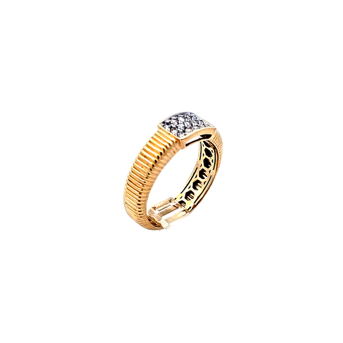 14K Yellow Gold Fancy Diamond Ring 11007530 | Shin Brothers