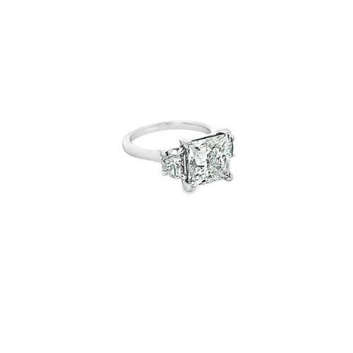 14K White Gold Lab Square Cut Diamond Engagement Ring 11410067 | Shin Brothers