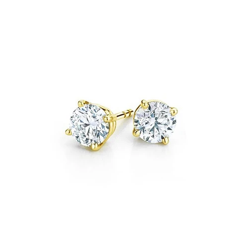 14K Yellow Gold 2.07 ct Lab Diamond Stud Earrings 41410079 | Shin Brothers**