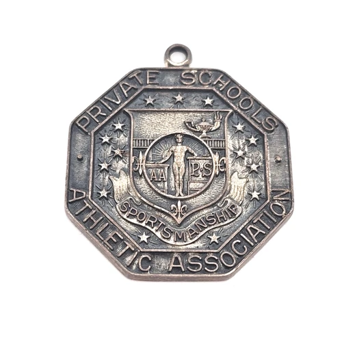 Preowned Antique Sterling Silver Relay Race Medal 80000600 | Shin Brothers