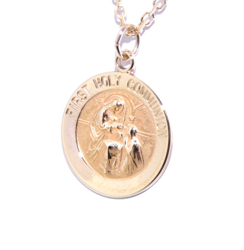 14K Yellow Gold Holy Communion Charm 50001292