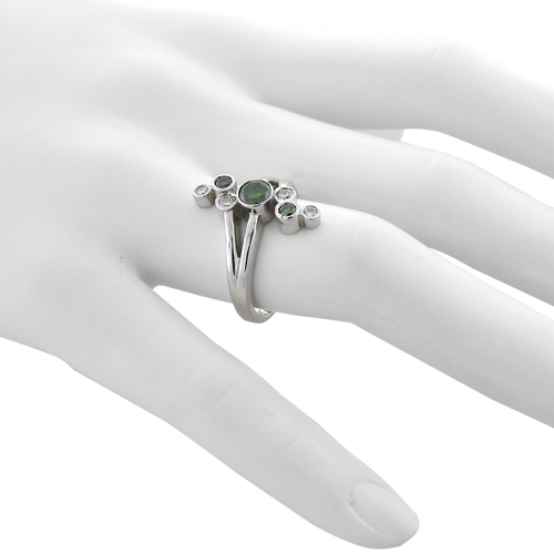 14K White Gold Enhanced Diamond Ring 11001934 | Shin Brothers*