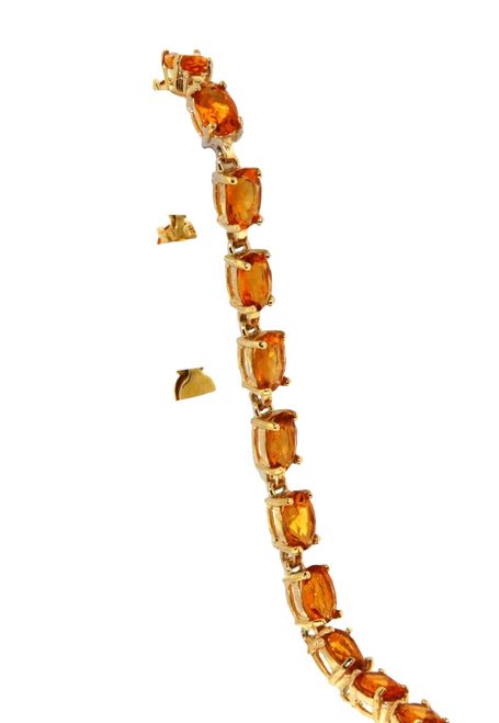  14K Yellow Gold Citrine Bracelet 22000489