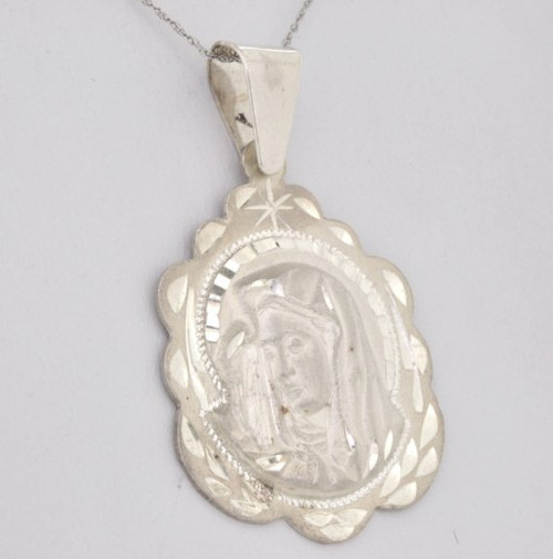 85010184 Sterling Silver Virgin Mary Charm 85010184 Sterling Silver Virgin Mary Charm