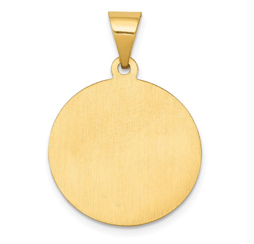  14K Yellow Gold St. George Medal Charm | Shin Brothers