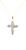 14K Two Tone Gold 0.36ct Diamond Cross Charm 51001514 | Shin Brothers*