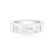 14K White Gold 1 ctw Invisible Set Diamond Band  11002271 | Shin Brothers*