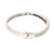 21000218 14K White Gold Sapphire & Diamond Bangle