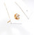 14K Yellow Gold CZ Single Stud 42002154