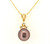 14K Yellow Gold Black Pearl and Diamond Charm 52001510**
