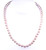 14K White Gold 18" Fresh Water Pink Pearl Necklace 32000379 | Shin Brothers* 