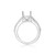14K White Gold 0.26 ct Diamond Engagement Ring Setting 11005310  | Shin Brothers* 