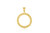 14K Yellow Gold Fancy Coin Holder 50002946/ ShinBrothers**