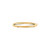 10K Gold Polished Bangle3/16XS-07" | Shin Brothers**