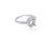 14K White Gold Diamond Halo Engagement Ring Setting 11005655   By Shin Brothers*